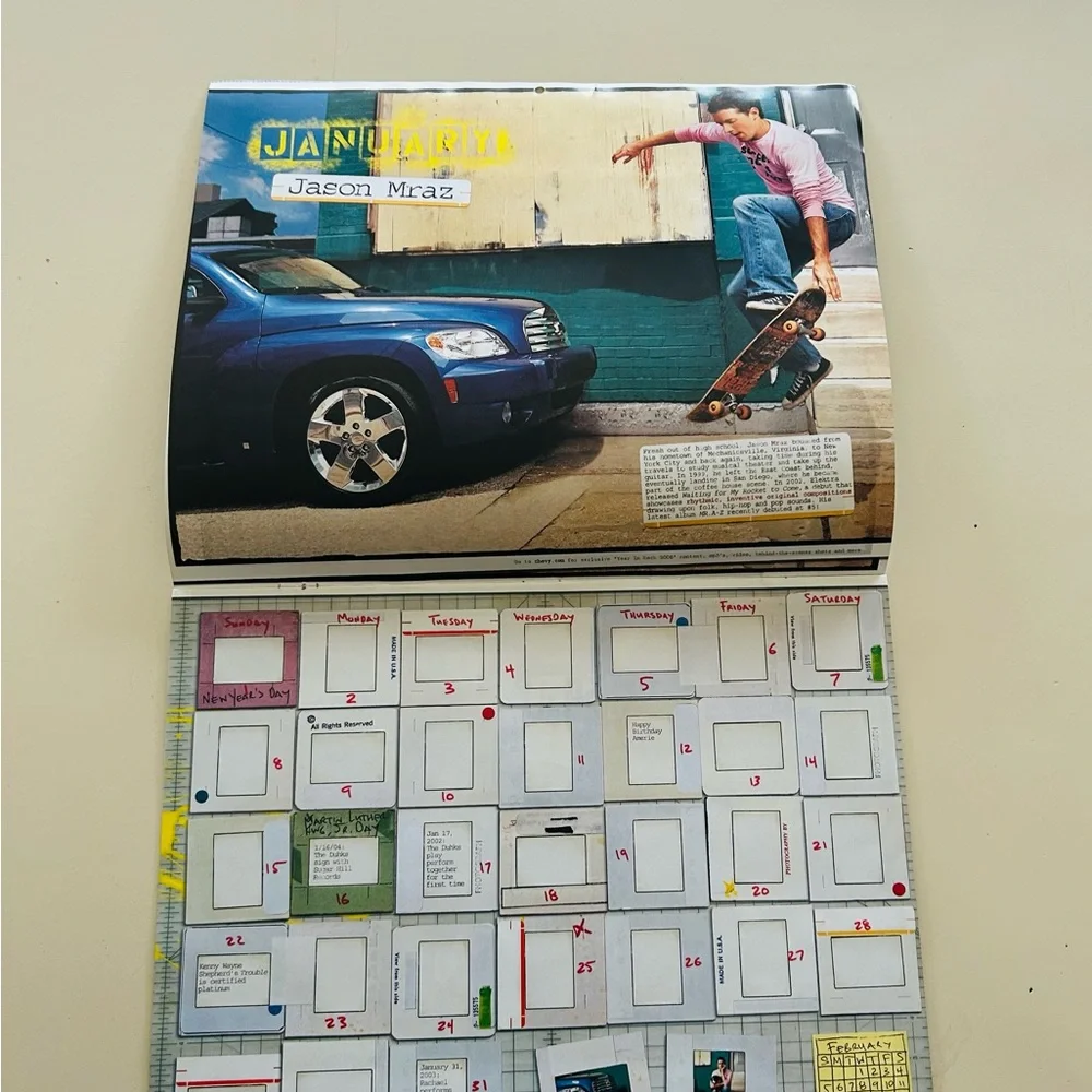 CHEVY / Year In Rock 2006 Calendar